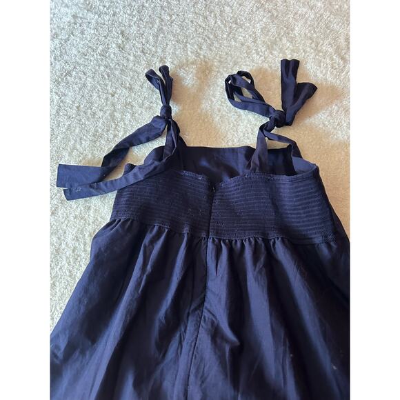 Jason Wu Dark Blue Layered Maxi Dress Size XS - Picture 5 of 9